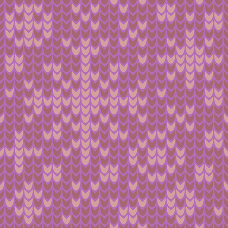 Seamless knitted winter pattern with snowflakesのイラスト素材