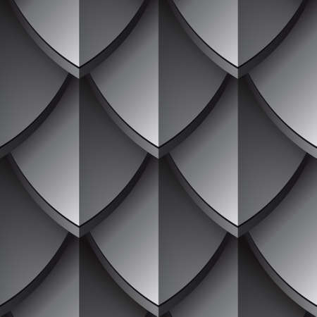 scale seamless patternのイラスト素材