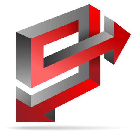 abstract objectのイラスト素材