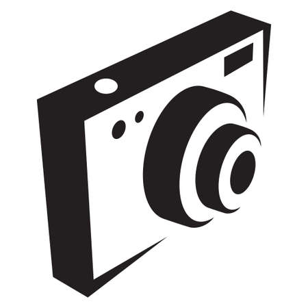 photo camera iconのイラスト素材