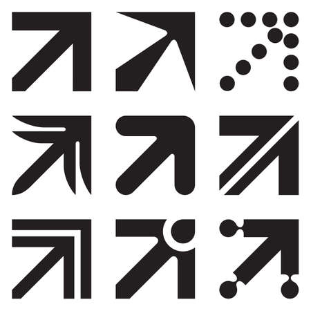 Pointer Arrows Setのイラスト素材