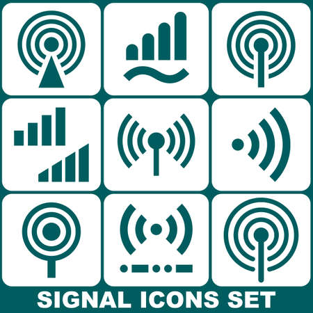 Signal Iconsのイラスト素材