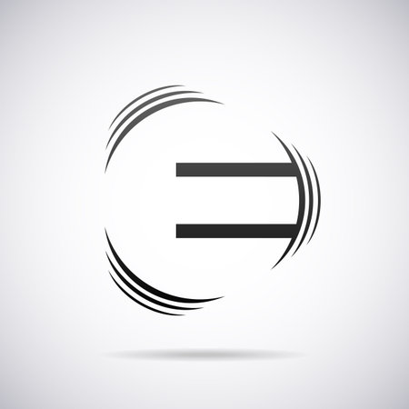 Logo for letter E design template vector illustrationのイラスト素材