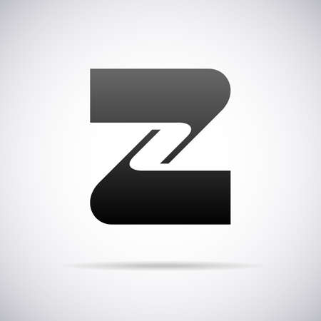 letter Z design template vector illustrationのイラスト素材