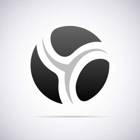 letter Y design template vector illustrationのイラスト素材