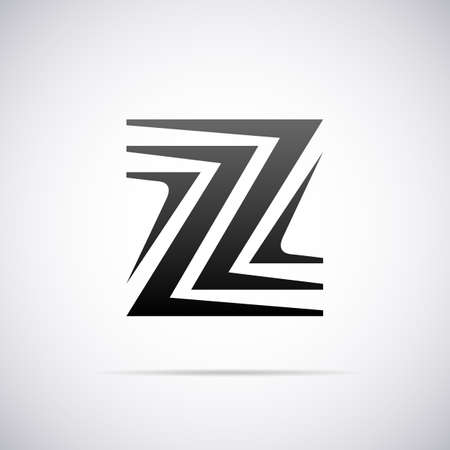 Logo for letter Z design template vector illustrationのイラスト素材
