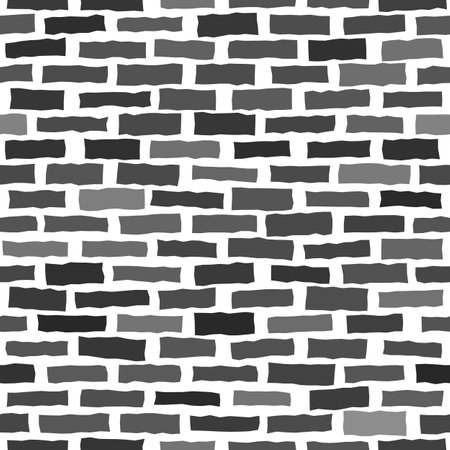 Brick wall seamless patternのイラスト素材