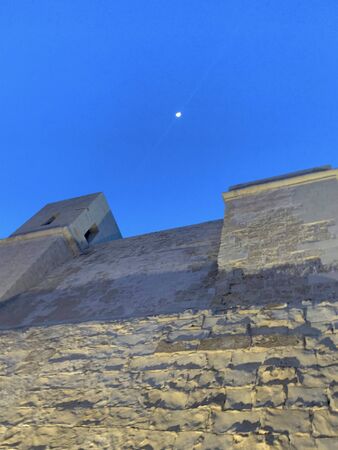 Lovely Fool Moon in Maltaの写真素材