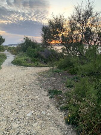 Maltese sunsets are always amazing and unforgettable. Hight quality image.の写真素材