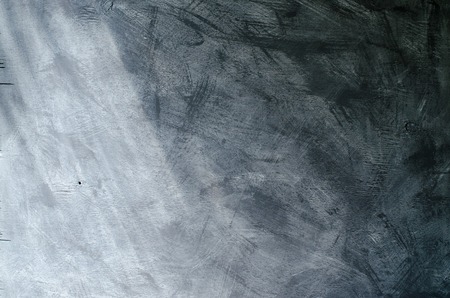 Texture of chalkboard, black background with chalky divorce. Background for textの写真素材