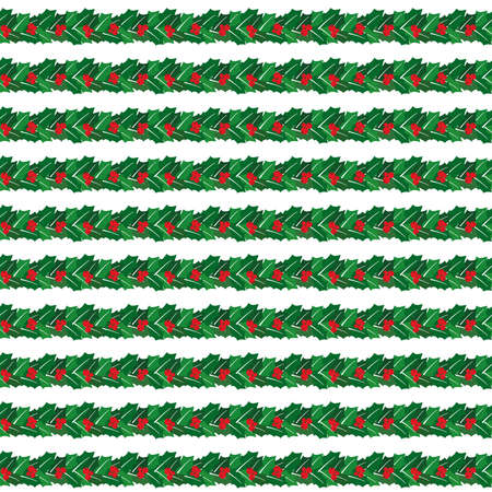 Seamless christmas pattern. Vector illustrationのイラスト素材