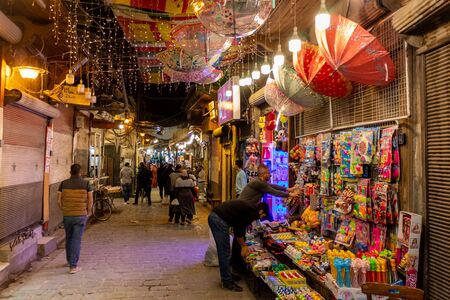 Antique markets and life vibes in Ancient City of Damascus (Syrian Arab Republic) after the war in 17.11.2019のeditorial素材