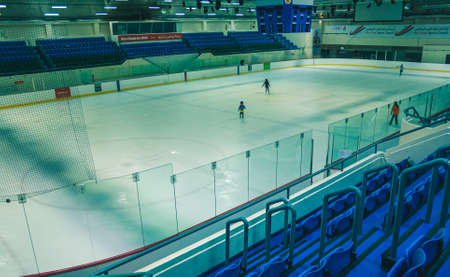 Abu Dhabi ice rink in united arab emirates in 04/10/2010のeditorial素材