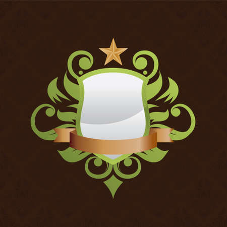 Shield Decorative のイラスト素材