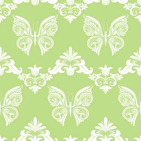 Butterfly Ornament Pattern のイラスト素材