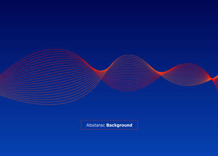 Abstract background with lines. Minimal line style.のイラスト素材