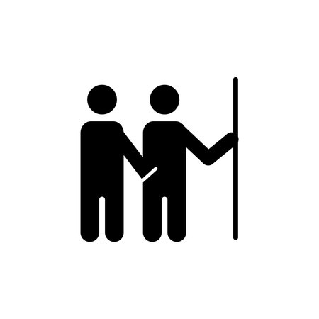 Beware of pickpockets in public transportation icon symbol pictogram. Pickpocket stealing in character pocket icon.のイラスト素材
