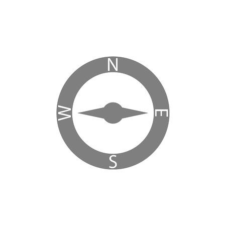 Compasses icon on white background illustration.のイラスト素材
