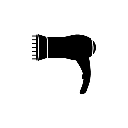 Hair dryer icon. Elements of beauty saloon icon. Premium quality graphic design. Signs, outline symbols collection icon for websites, web design, mobile app, info graphic on white background.のイラスト素材