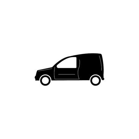 Motor van icon. Car type simple icon. Transport element icon. Premium quality graphic design. Signs, outline symbols collection icon for websites, web design, mobile, info graphics on white background.のイラスト素材