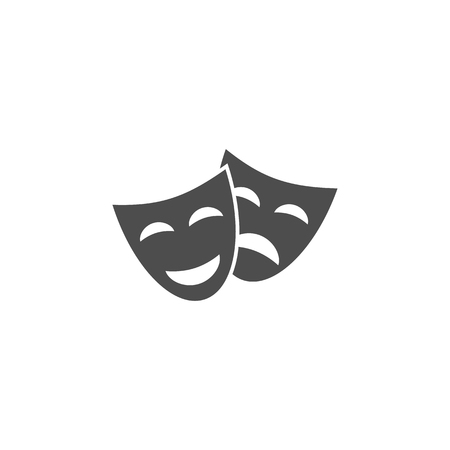 Theater sign icon. Cinema element icon. Premium quality graphic design. Signs, outline symbols collection icon for websites, web design, mobile app, info graphics on white backgroundのイラスト素材