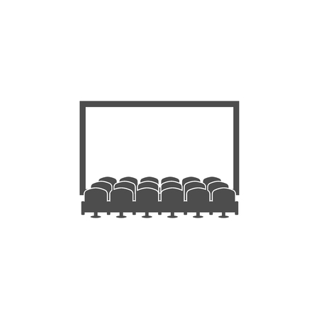 Cinema icon. Cinema element icon. Premium quality graphic design. Signs, outline symbols collection icon for websites, web design, mobile app, info graphics on white background.のイラスト素材