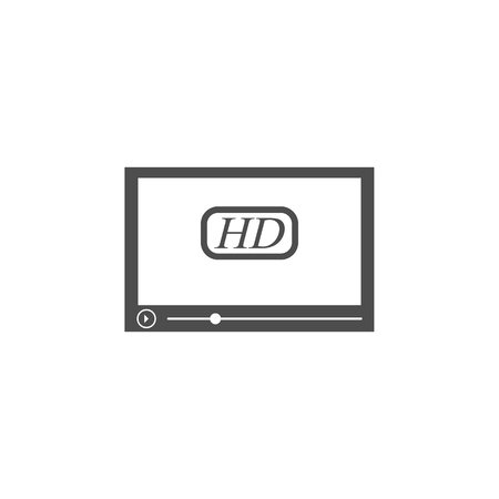 Screen icon. Cinema element icon. Premium quality graphic design. Signs, outline symbols collection icon for websites, web design, mobile app, info graphics on white background.のイラスト素材