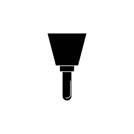 Putty knife icon. Elements of construction tools icon. Premium quality graphic design. Signs, outline symbols collection icon for websites, web design, mobile app, info graphics on white backgroundのイラスト素材