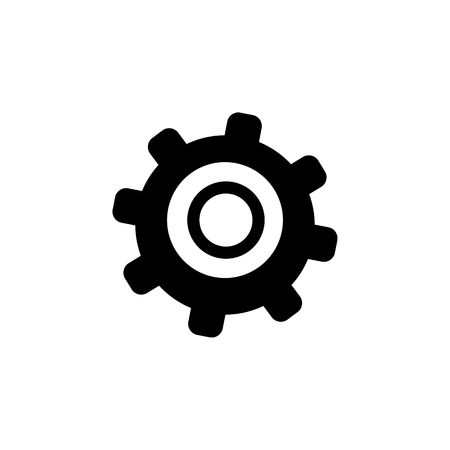 Cog wheel icon. Elements of construction tools icon. Premium quality graphic design. Signs, outline symbols collection icon for websites, web design, mobile app, info graphics on white backgroundのイラスト素材