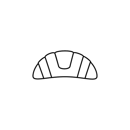 bun vector icon isolated on backgroundのイラスト素材