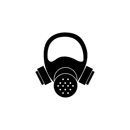 respirator Icon on white backgroundのイラスト素材