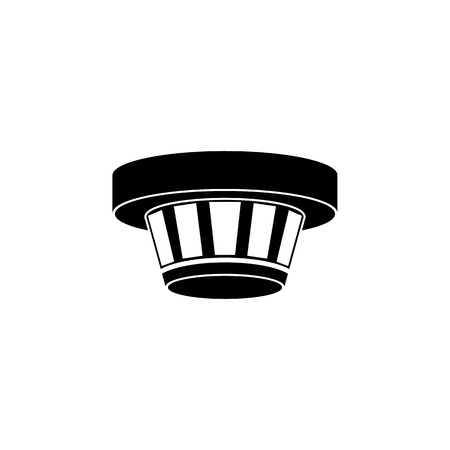 Smoke sensor icon. Fireman element icon. Premium quality graphic design. Signs, outline symbols collection icon for websites, web design, mobile app, info graphics on white backgroundのイラスト素材