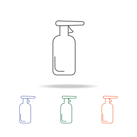 Cleaning agent icon. Element of bathroom tools multi colored icon for mobile concept and web apps.のイラスト素材