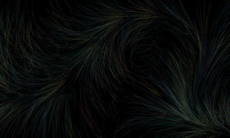 Abstract lines with wave swirl curve on yellow blue orange backgroundのイラスト素材