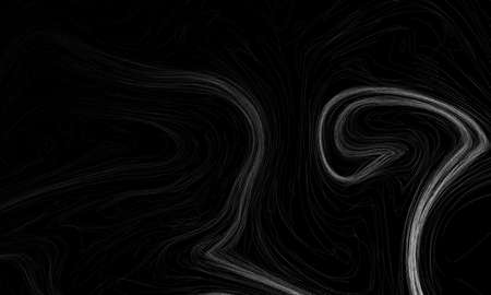 Abstract lines with wave swirl curve on black white backgroundのイラスト素材