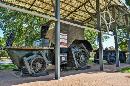 Red Cliffs, Victoria, Australia - March 13, 2017. One of the worldâ€™s largest tractors, Big...