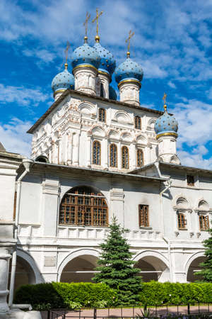 Moscow, Russia â July 6, 2017.  The Church of Our Lady of Kazan at Kolomenskoe museum-reserve in Moscow.のeditorial素材