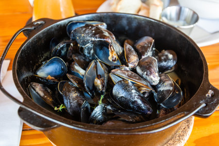 Bowl of mussels in Washington D.C.