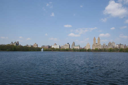 nature and cityの写真素材