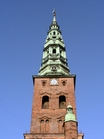 Nicolai Church in Copenhagen          の写真素材