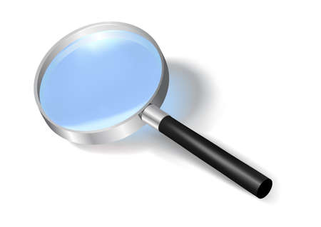 Magnifying glassのイラスト素材