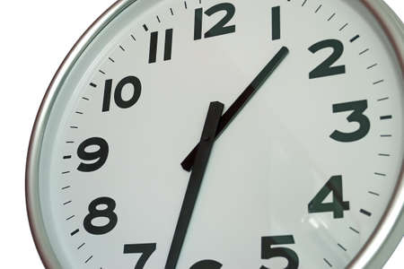detail of a wall clockの写真素材