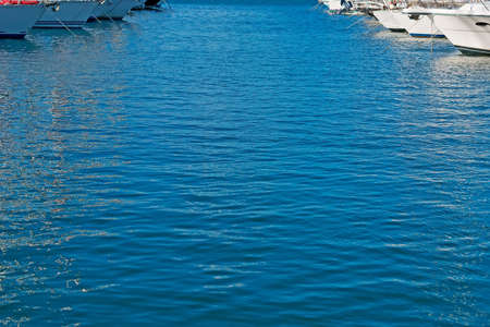 detail of a Castelsado dock blue waterの写真素材