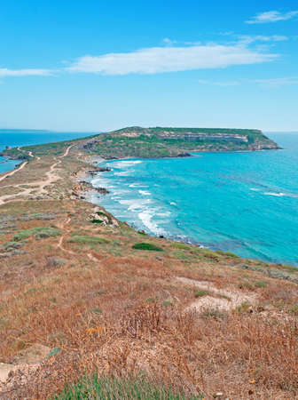 San Marco cape on a clear summer dayの写真素材