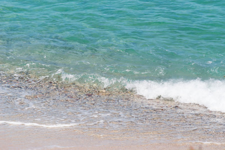 emerald water by the foreshore