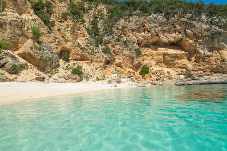 Cala Biriola on a clear day, Sardiniaの写真素材