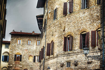 old buildings in Florence, Italyの写真素材