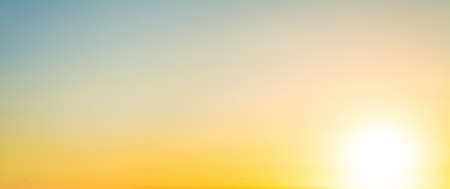 colorful sky in California at sunsetの写真素材