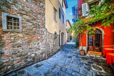 picturesque corner in Montecatini, Italyの写真素材