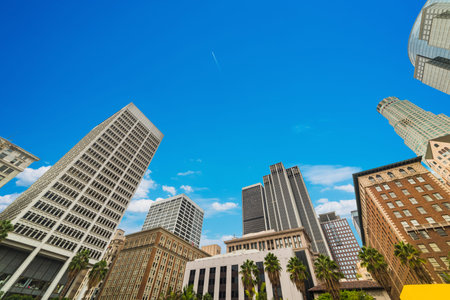 downtown Los Angeles, California
